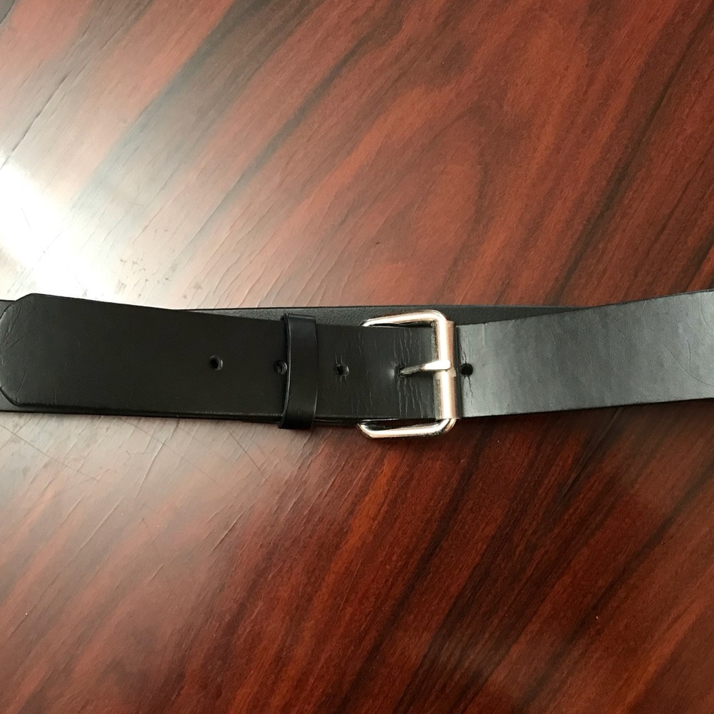 Black M3YC Leather Belt